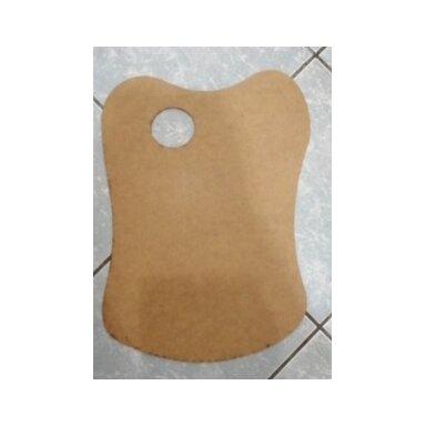 Палитра для смешивания красок из ДВП 21x30x0,3 см