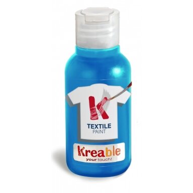 Краска для текстиля Toy Color 100 мл голубая (Cyan Blue)