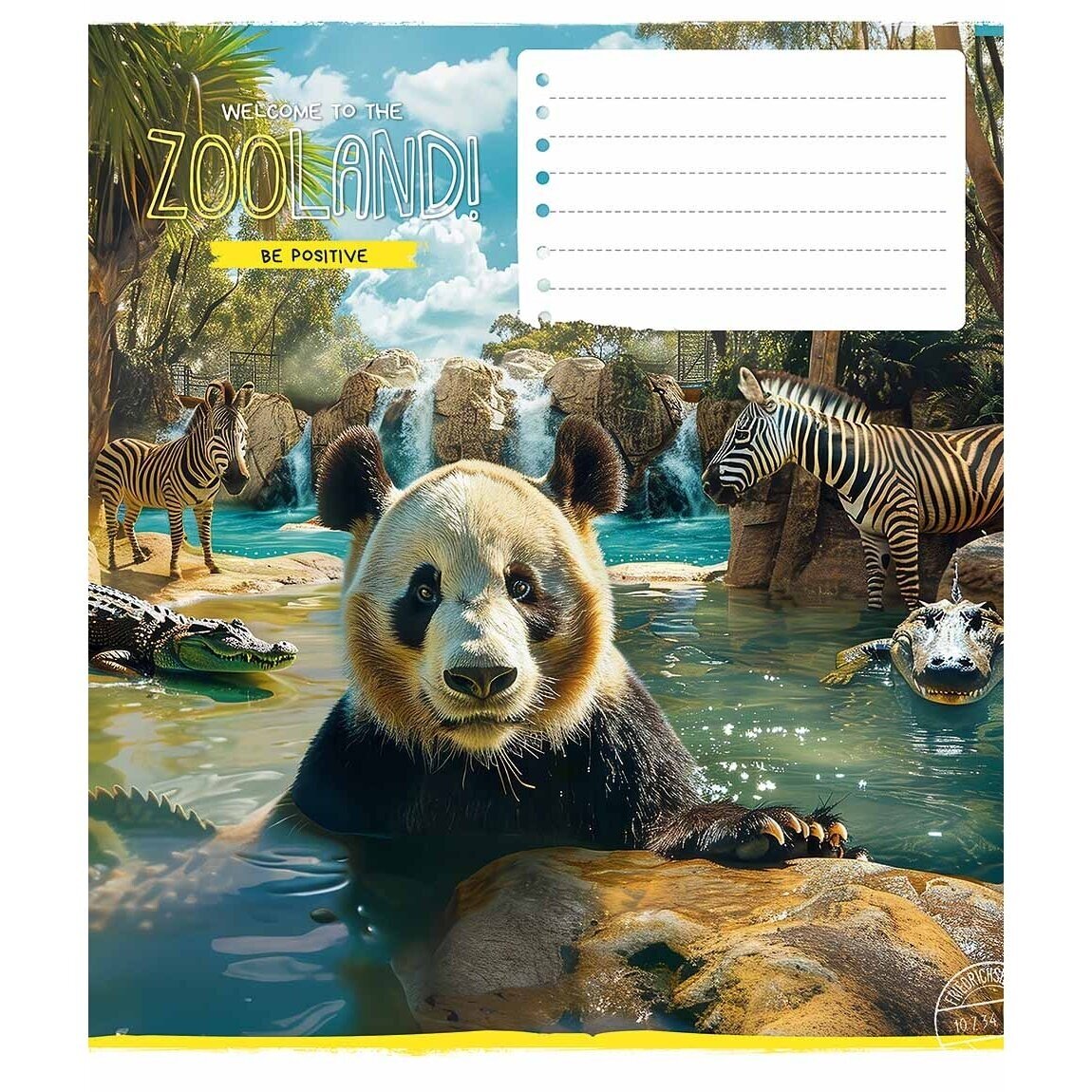 Mokyklinis sąsiuvinis Shkolyaryk 12 lapų  langeliais 1
