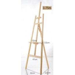 Molbertas tapybai Liros tipas 175 cm (Kinija) Molbertas tapybai Liros tipas 175 cm (Kinija)