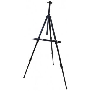 Molbertas tapybai aliumininis teleskopinis juodas 165 cm 1 Molbertas tapybai aliumininis teleskopinis juodas 165 cm 1