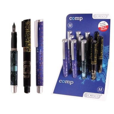 Cresco Fountain Pen  Go Pen Comp, Iridium M Nib