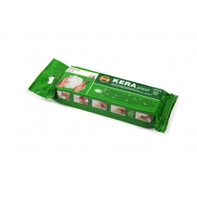 Modelling Clay Koh-I-Noor KERAplast, air drying, White 1000 g Modelling Clay Koh-I-Noor KERAplast, air drying, White 1000 g