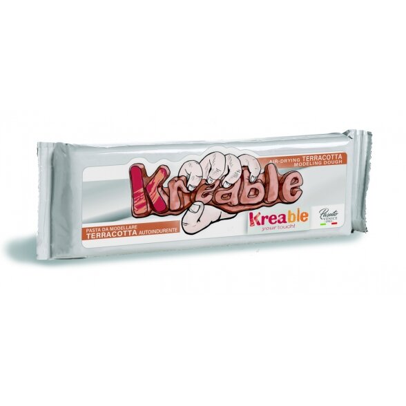 Kreable Terracotta Modeling Dough 1000 g Kreable Terracotta Modeling Dough 1000 g