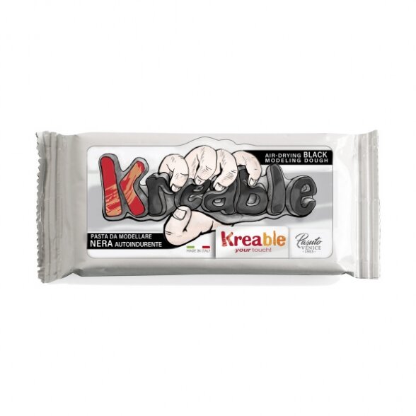 Kreable Black Modeling Dough 250 g Kreable Black Modeling Dough 250 g