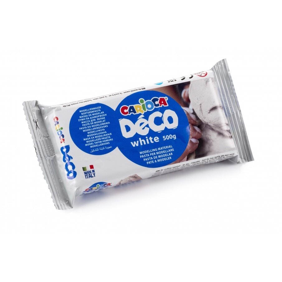 Modelling Dough Carioca Deco 500 g White Modelling Dough Carioca Deco 500 g White