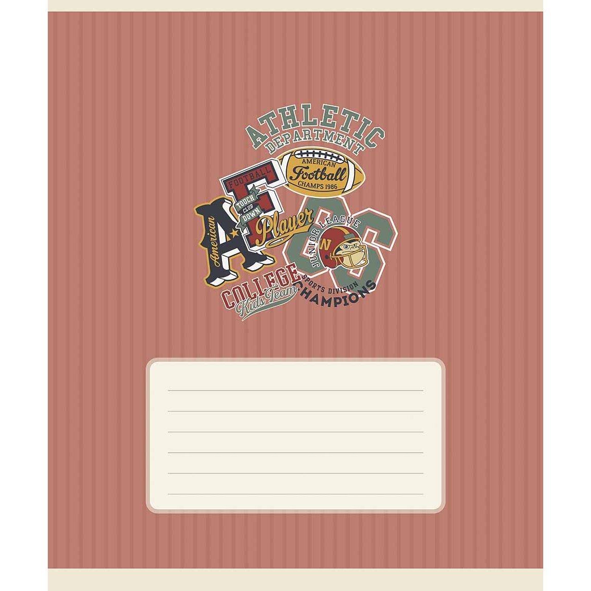 Shkolyaryk Genius Exercise Book 12 sheets Squared Sports Clubs | A5 ...