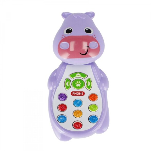 Музыкальный телефон Бегемотик BAM BAM 4 Музыкальный телефон Бегемотик BAM BAM 4