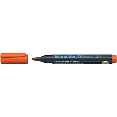 Žymeklis nenutrinamas Schneider 130 oranžinis