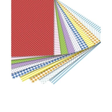 Origami "BASIC intensiv" 50 lapų 10*10 FOLIA, įvairūs motyvai
