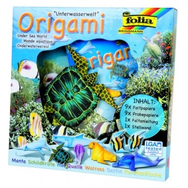 Origami rinkinys Folia "Žuvytės" Origami rinkinys Folia "Žuvytės"