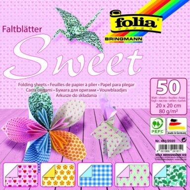 Origami Folia "Sweet" 20x20 cm