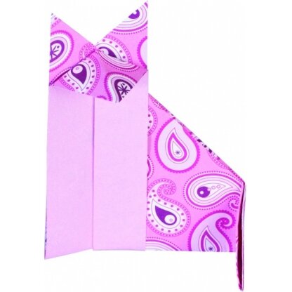 Folding Papers BASIC LIGHT PINK 80g/m², 15x15cm, 50 sheets, 5 assorted designs 4
