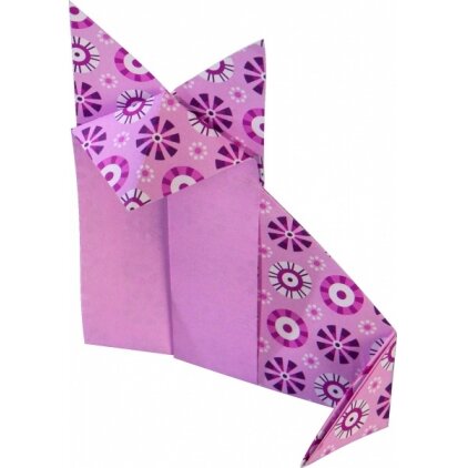 Origami Folia "BASICS" 20x20 cm, 50 lapų, 5rožiniai motyvai 4 Origami Folia "BASICS" 20x20 cm, 50 lapų, 5rožiniai motyvai 4