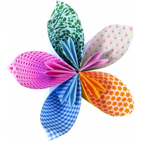 Оригами Folia SWEET 80 г / м², 20x20см, 50 листов, 5 разных дизайнов 5 Оригами Folia SWEET 80 г / м², 20x20см, 50 листов, 5 разных дизайнов 5