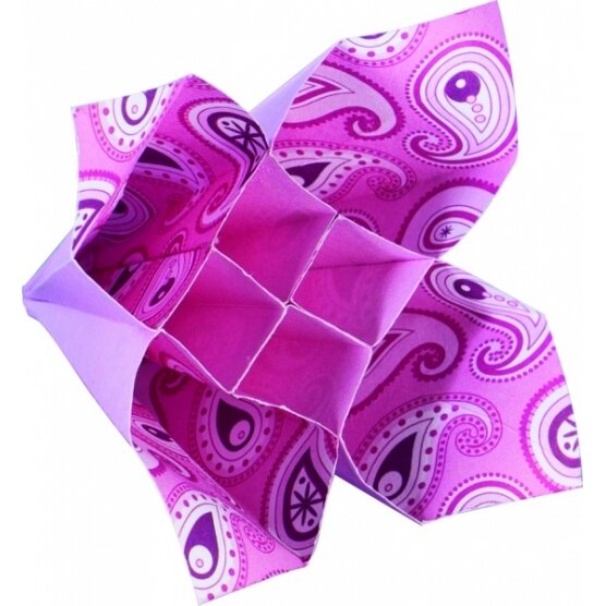 Folding Papers BASIC LIGHT PINK 80g/m², 10x10cm, 50 sheets, 5 assorted designs 3