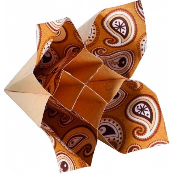 Origami Folia "BASICS" 10x10 cm, 50 lapų, 5 rudi motyvai 3