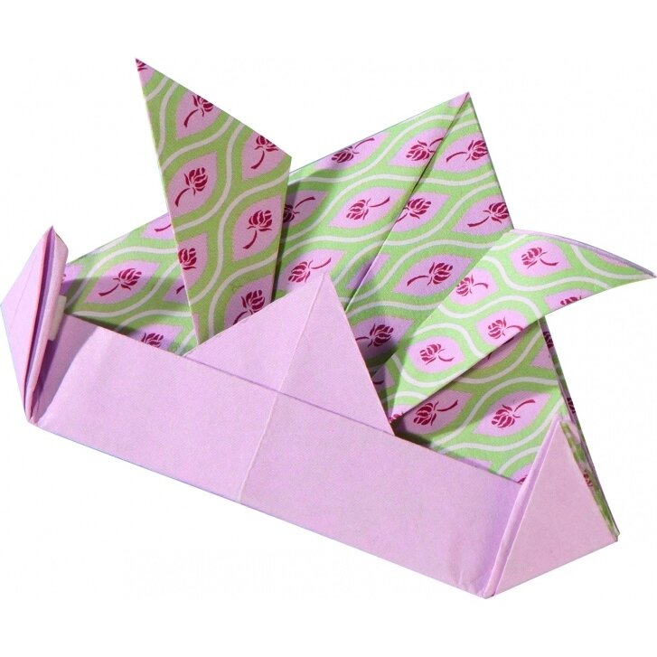 Folding Papers SWEET 80g/m², 15x15cm, 50 sheets, 5 assorted designs 3
