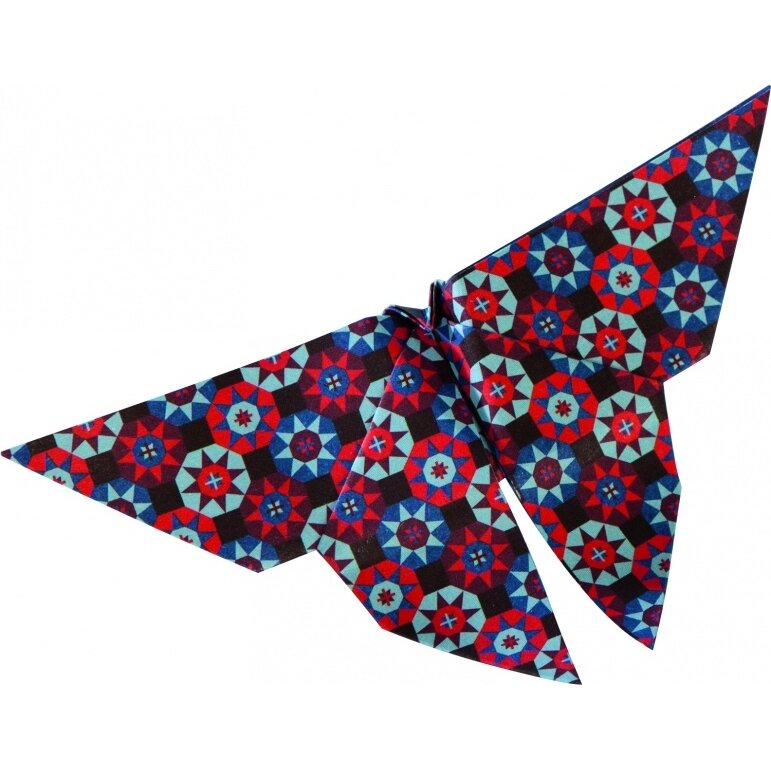 Folding Papers ORNAMENTAL 80g/m², 10x10cm, 50 sheets, 5 assorted designs 3