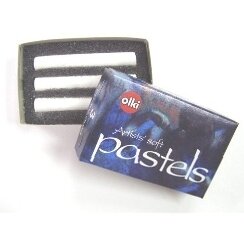 Pastelė dailei Olki 3 vnt balta 101
