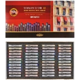 Пастель сухая художественная Koh-I-Noor Toison D'OR 8516 48 цветов