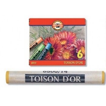 Set of Soft Pastels Koh-I-Noor Toison D'OR 8511 6 colors