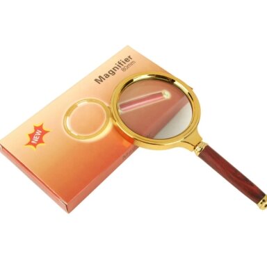 Magnifying glass 60 mm, metallic body Magnifying glass 60 mm, metallic body