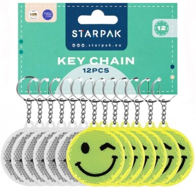 Брелок Emoticon Starpak светоотражающий