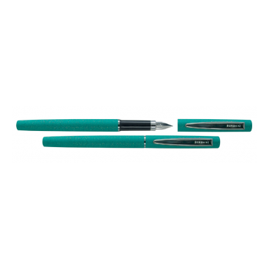 Plunksnakotis metalinis Borghini V66 smėlio efektu žalios spalvos korpusas