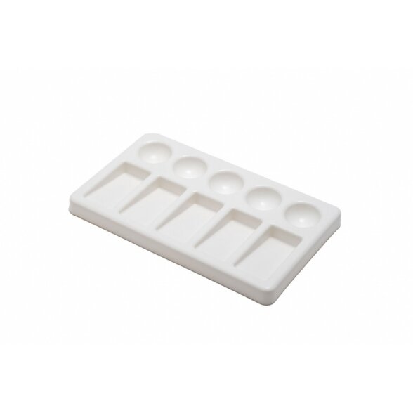 Plastic Paint Mixing Palette D10 19x11.5 cm Plastic Paint Mixing Palette D10 19x11.5 cm