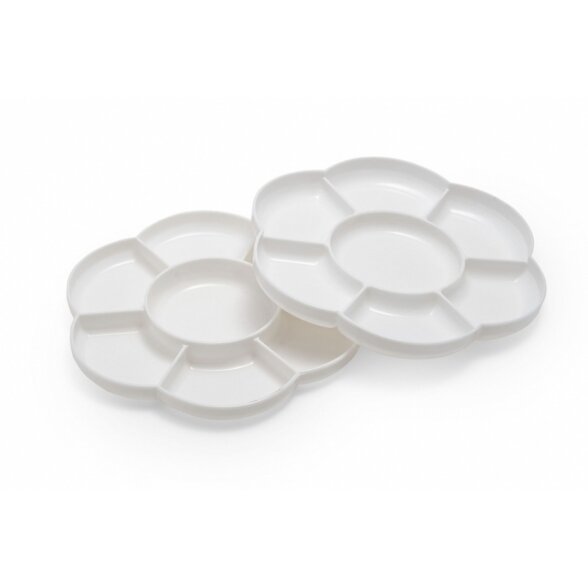 Plastic Paint Mixing Palette J ø17,5 cm*2 vnt 1