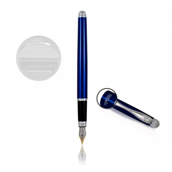Plunksnakotis metalinis Regal Edward blue (RE91P)