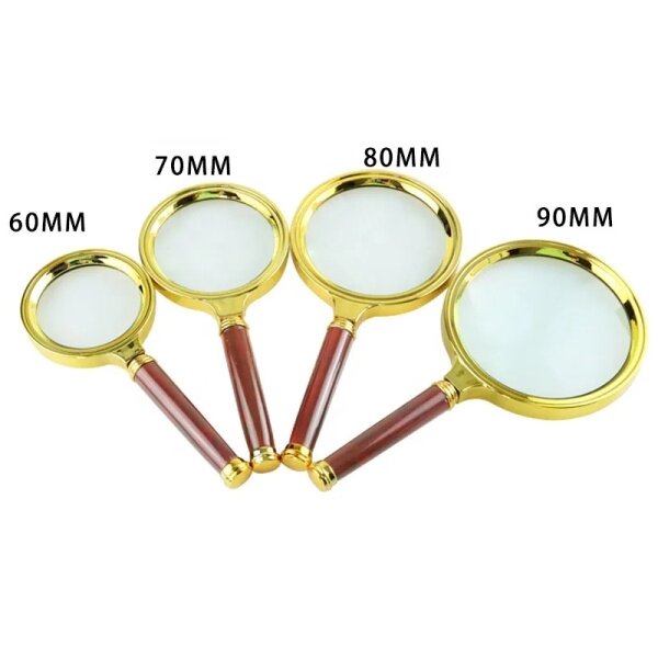 Magnifying glass 60 mm, metallic body 3 Magnifying glass 60 mm, metallic body 3