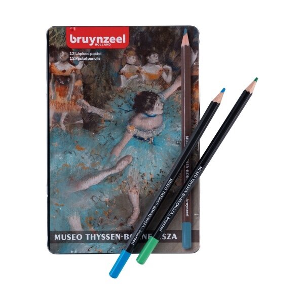 Карандаши пастельные в наборе Bruynzeel Thyssen Set 12 цвета 1
