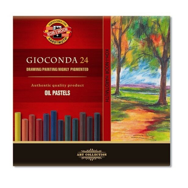 Set of Artists´ Oil Pastels Koh-I-Noor Gioconda 8354 24 colors Set of Artists´ Oil Pastels Koh-I-Noor Gioconda 8354 24 colors