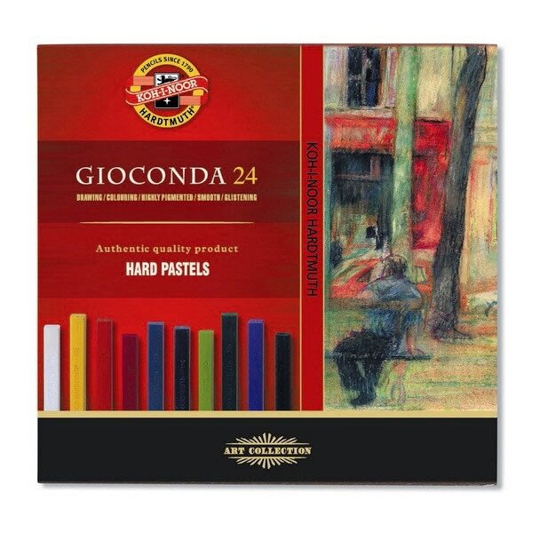 Pastelė Koh-I-Noor Gioconda Hard 24 spalvos Pastelė Koh-I-Noor Gioconda Hard 24 spalvos