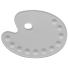 Daler-Rowney Artist Paint Mixing Palette Oval 27x36 cm Daler-Rowney Artist Paint Mixing Palette Oval 27x36 cm