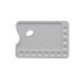 Daler-Rowney Plastic Artist Paint Mixing Palette Oval 15x35 cm Daler-Rowney Plastic Artist Paint Mixing Palette Oval 15x35 cm