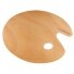Daler-Rowney Wooden Artist Paint Mixing Palette Oval 32x23 cm Daler-Rowney Wooden Artist Paint Mixing Palette Oval 32x23 cm