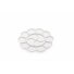 Plastic Paint Mixing Paint Mixing Palette "Daisy" Ø19 cm Plastic Paint Mixing Paint Mixing Palette "Daisy" Ø19 cm