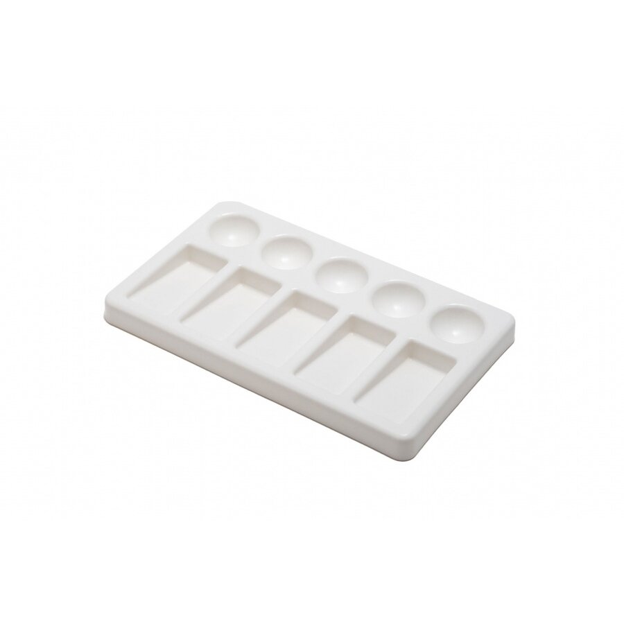 Plastic Paint Mixing Palette D10 19x11.5 cm Plastic Paint Mixing Palette D10 19x11.5 cm
