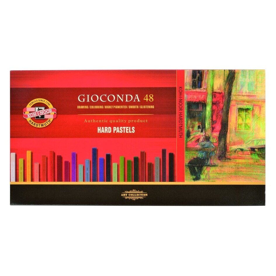 Пастель твердая художественная Koh-I-Noor Gioconda 8116 48 цветов