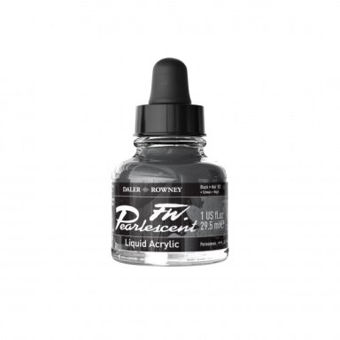 FW Pearlescent Acrylic Ink 29.5 ml Black