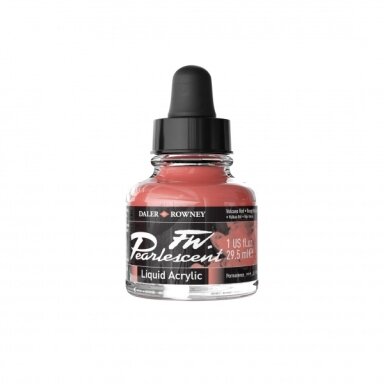 FW Pearlescent Acrylic Ink 29.5 ml Volcano Red
