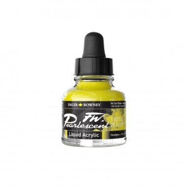 FW Pearlescent Acrylic Ink 29.5 ml Hot Cool Yellow