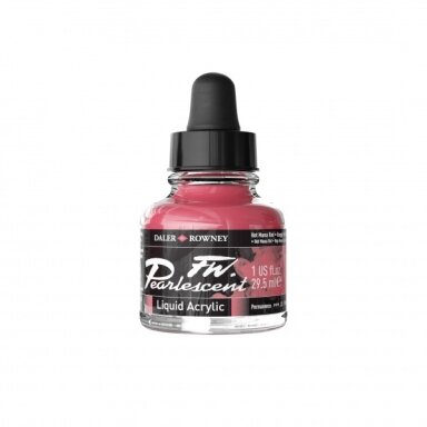 FW Pearlescent Acrylic Ink 29.5 ml Hot Mama Red