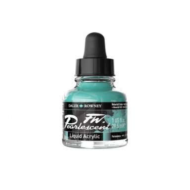 FW Pearlescent Acrylic Ink 29.5 ml Waterfall Green