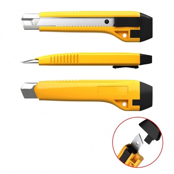 Peilis ErichKrause Universal 18 mm blisteryje 2 Peilis ErichKrause Universal 18 mm blisteryje 2