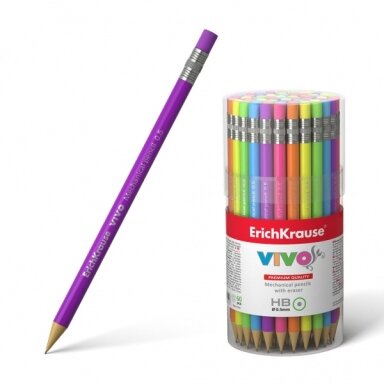 Mechanical pencil ErichKrause Vivo 0.5 mm, HB Mechanical pencil ErichKrause Vivo 0.5 mm, HB