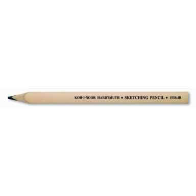 Sketching Flat Pencil Koh-I-Noor 1538 N 4B